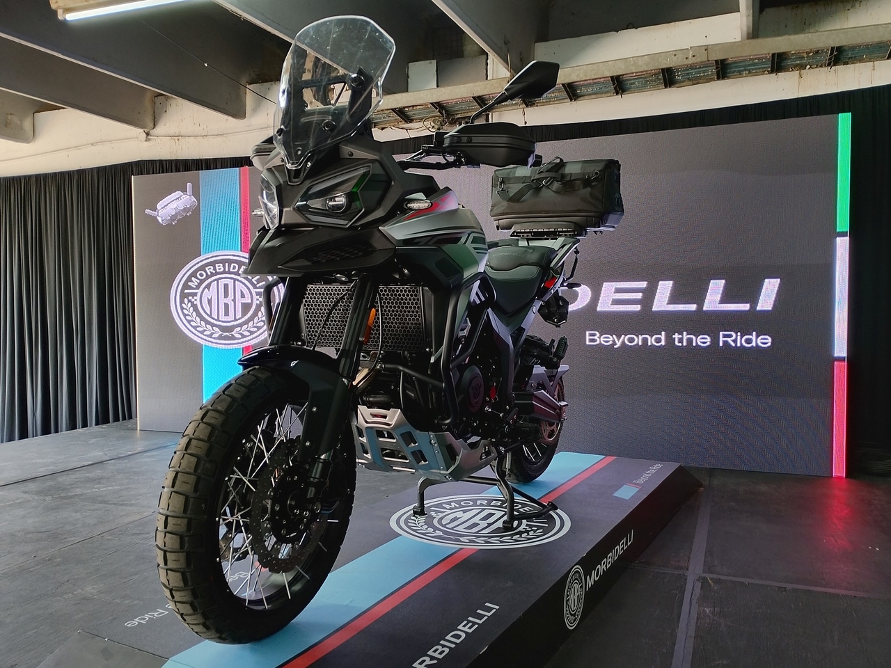 Morbidelli arriveert in Argentinië met vijf modellen en een uitgebreide motortest op het circuit.
