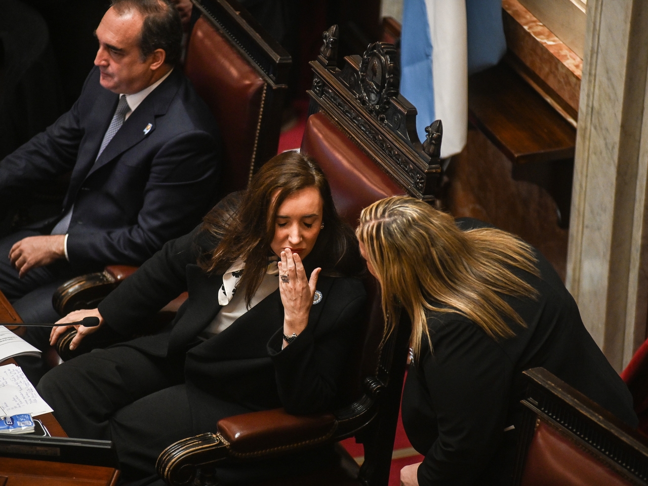Villarruel zwrócił się do Milei z prośbą o oszczędności na podróżach i SIDE oraz bronił podwyżki dla emerytów i funduszy dla niepełnosprawnych.