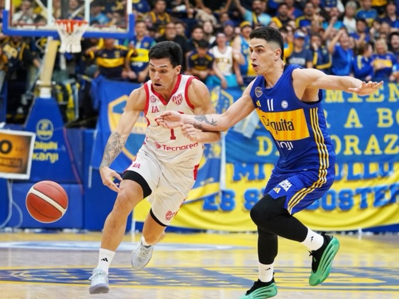 Boca Juniors won a very tight seventh game against Instituto and was crowned two-time champion of the National Basketball League.