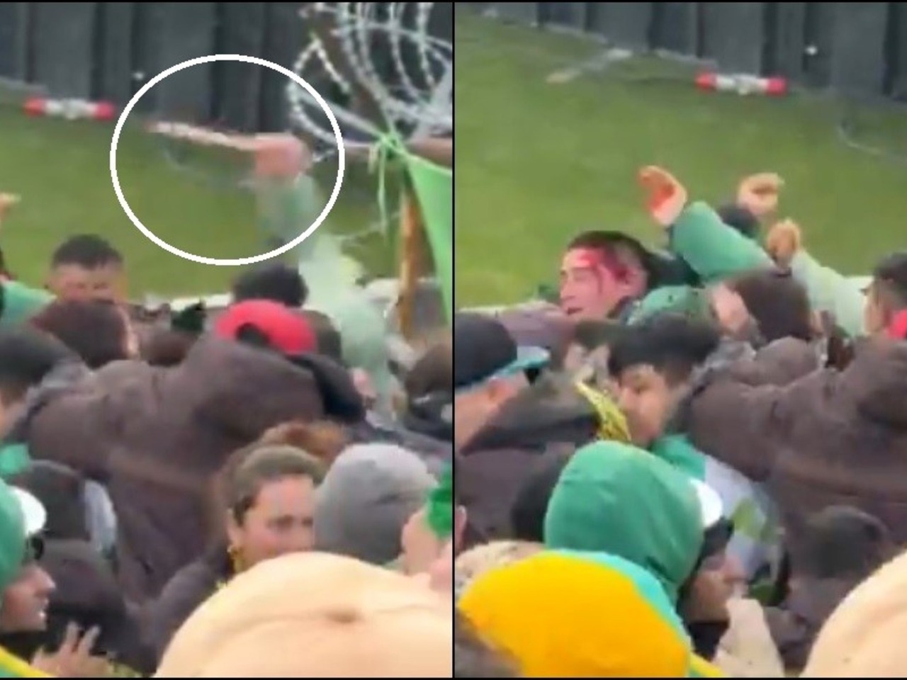 Ai tifosi dell'Aldosivi che si sono scontrati con i club durante una protesta popolare è stato vietato l'accesso allo stadio.