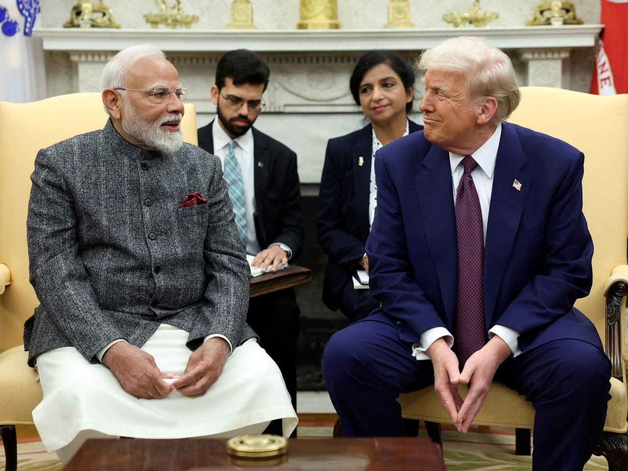 India has failed to resolve the agrarian issue and Trump is punishing it for it.