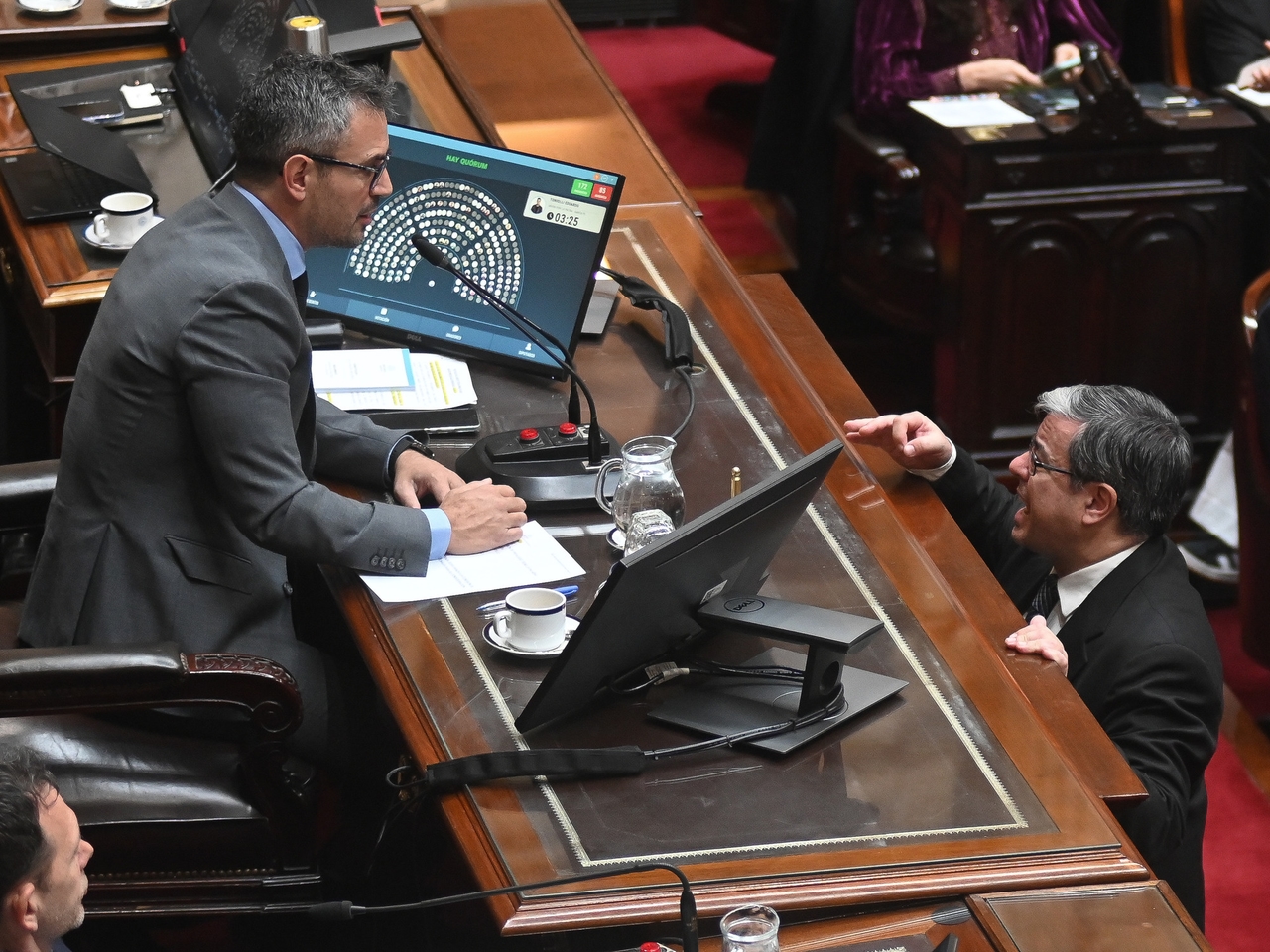“Parece un lorito”: Martín Menem mandó a callar a Germán Martínez en plena sesión en Diputados