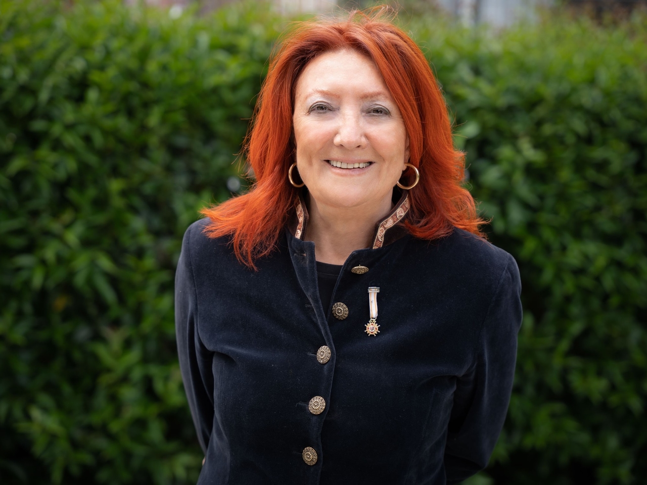 Sheila Cremaschi, de Argentijnse die al 20 jaar het Hay Festival leidt.