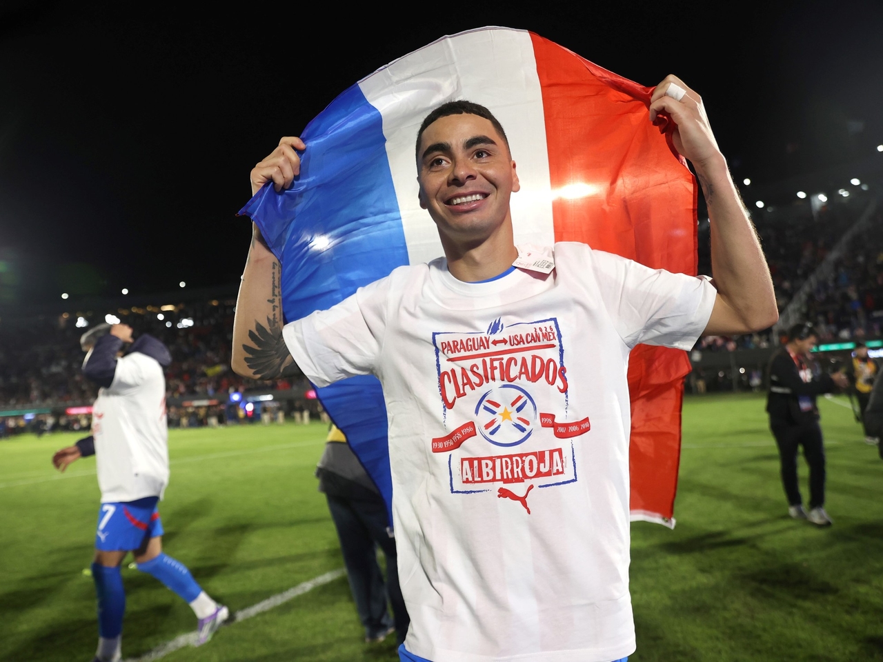 O Paraguai se classificou para a Copa do Mundo de 2026, e o presidente Santiago Peña declarou feriado nacional.