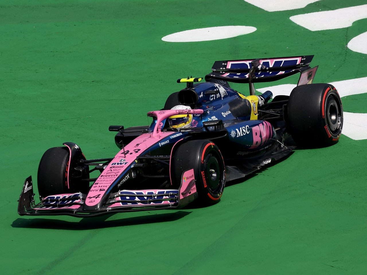 F1 GP de México: Franco Colapinto les ganó a Aron y Gasly, sus dos principales competidores en Alpine y terminó el viernes "muy contento"