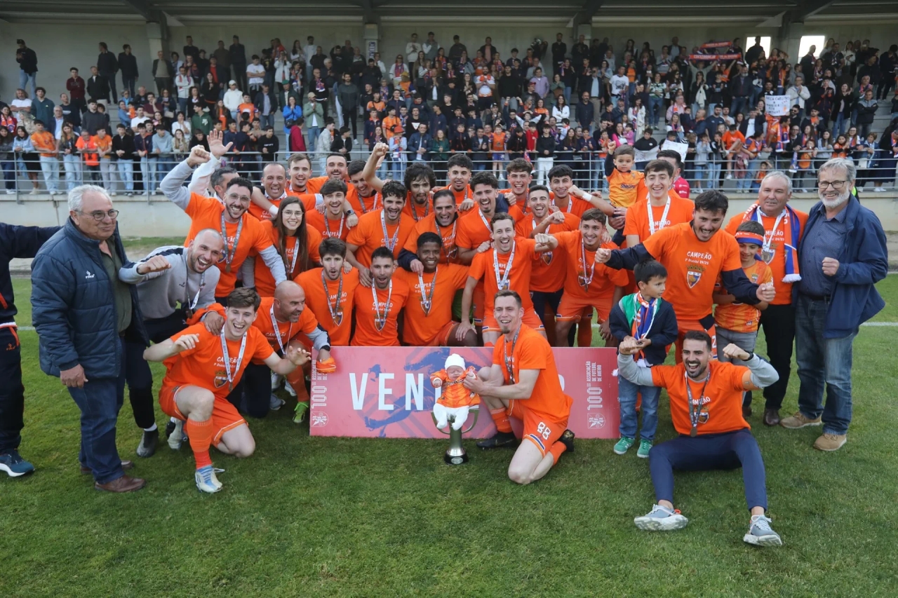 Estarreja ist Bezirksmeister der 1. Liga