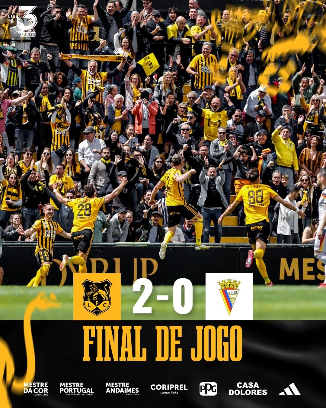 Lourosa crowned champion of League 3