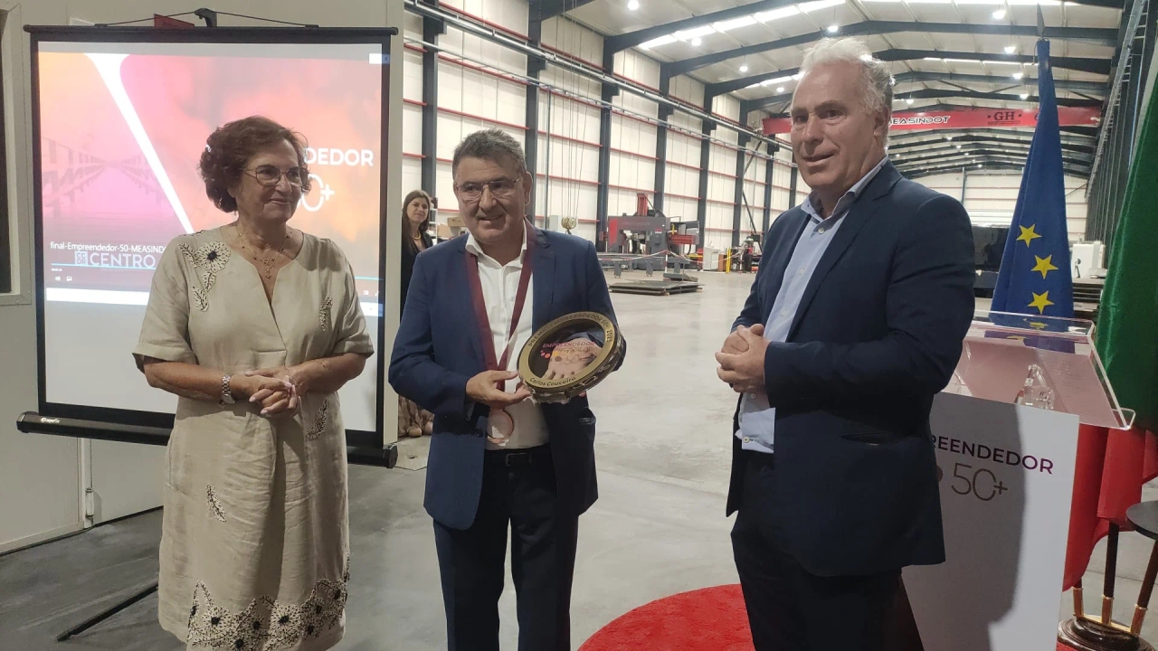 Carlos Couceiro é o Empreendedor 50+ da região Centro em 2025