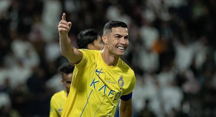 Cristiano Ronaldo made history with his goal in the Saudi Arabian Super Cup final