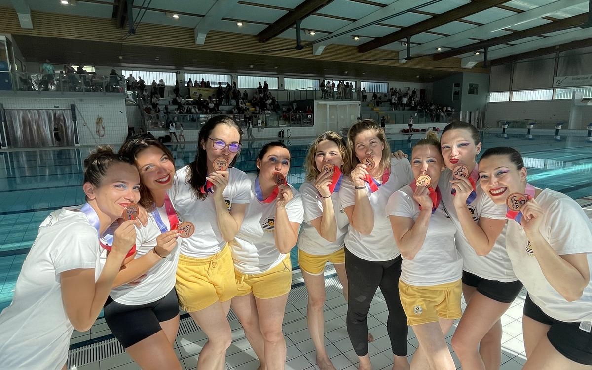 Natation artistique : Huit podiums régionaux pour les Périgourdins