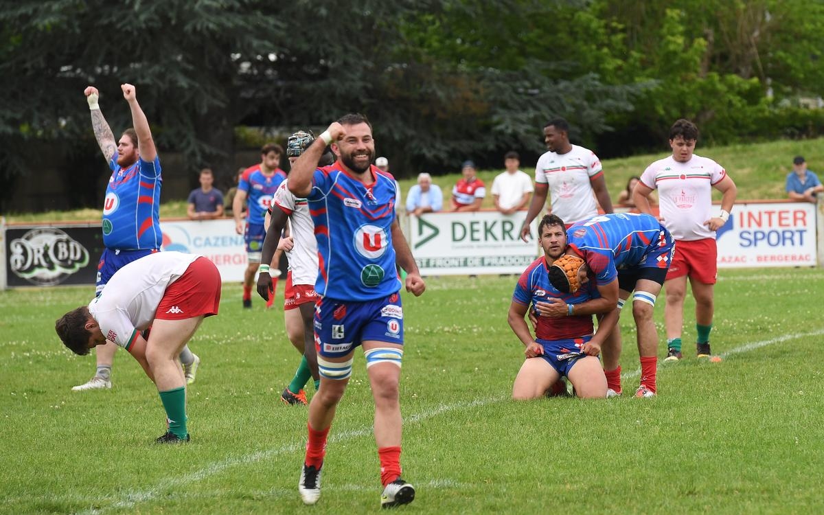 Rugby, Régionale 1 (8e de finale de championnat de France) : Nontron l’emporte au courage