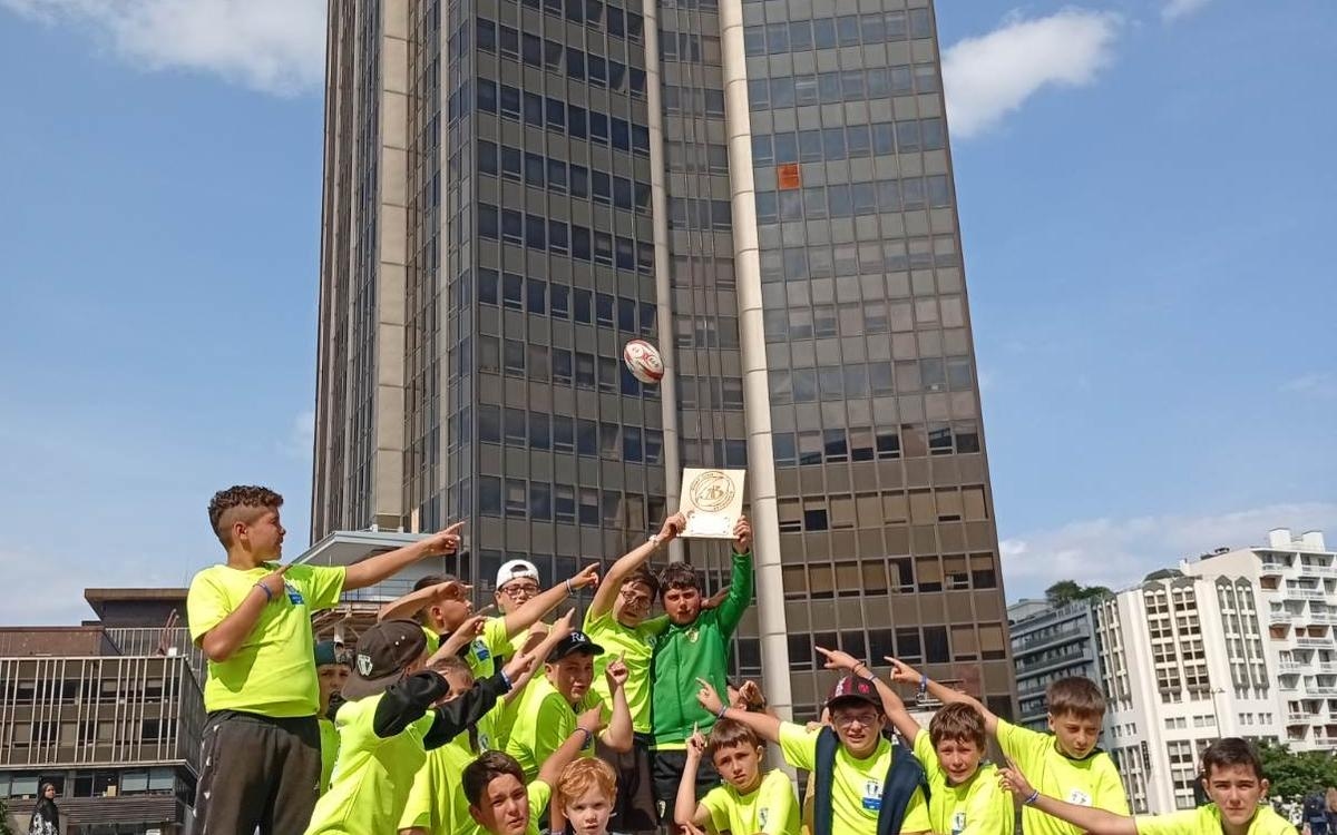 Rugby: Los sub-12 del Union Saint-Astier Ribérac son campeones de un torneo europeo