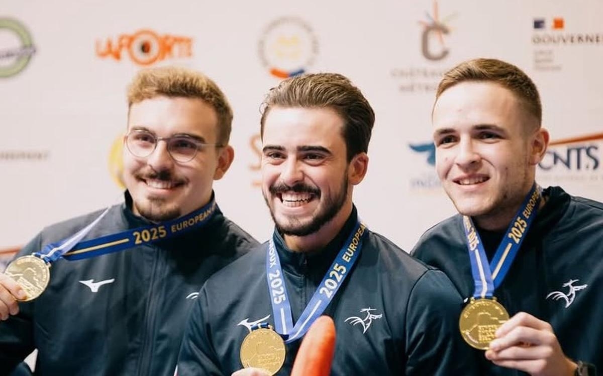 Shooting: Thomas Chinours wins another gold medal at the European Championships