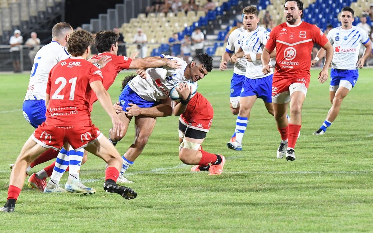 Rugby, Nacional (amistoso): El CA Périgueux tiene dificultades para terminar su preparación