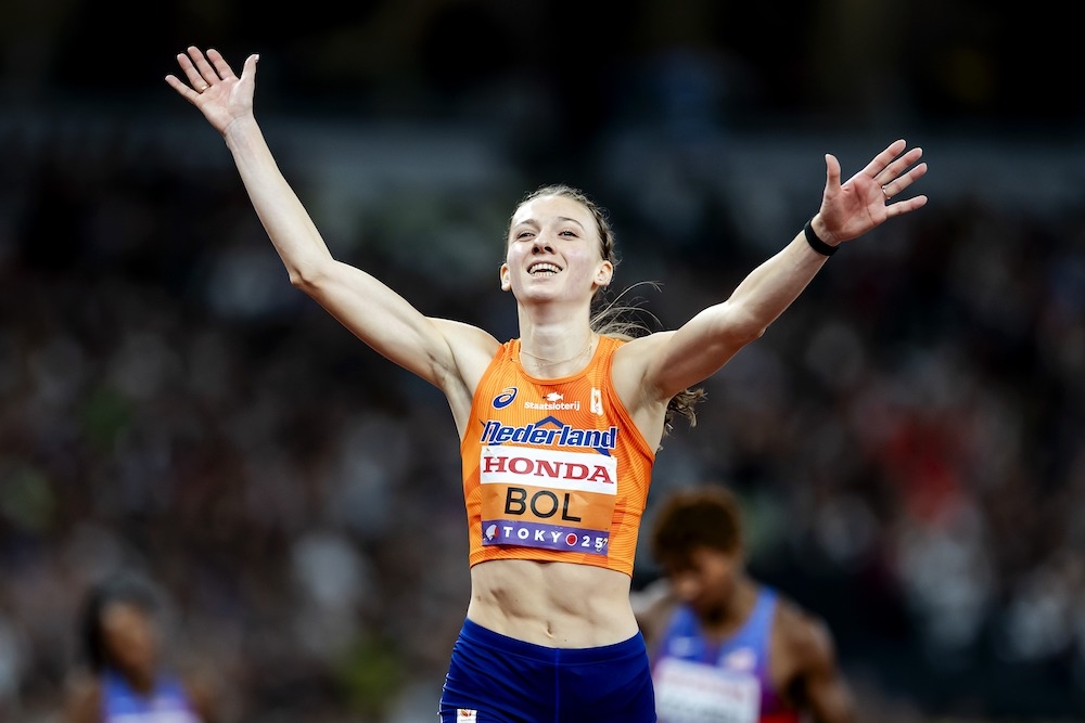Altın kız: Femke Bol, 400 metre engelli dünya şampiyonluğunu korudu