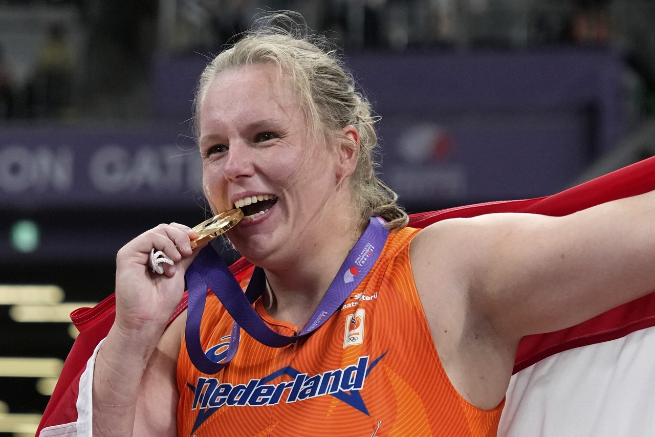 Schilder, son gülle atma turunda Hollanda atletizminde ikinci altın madalyayı kazandı