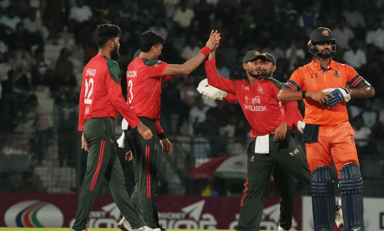 Cricket: Niederländer verlieren auf harter Bangladesch-Tour mit 0:2