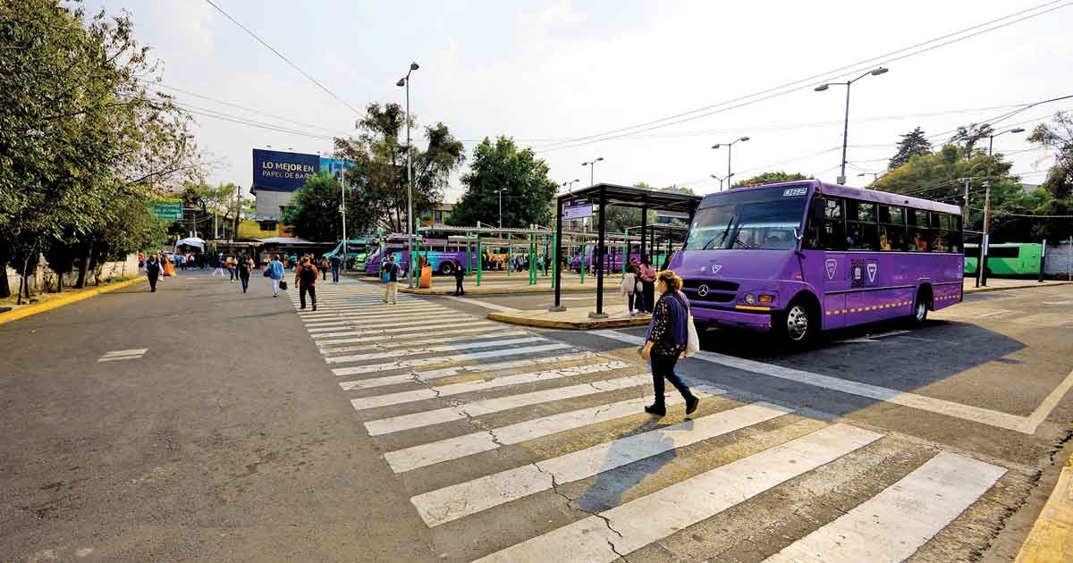 Fissure Mixcoac-Plateros : Terminal Cablebus, sur faille sismique