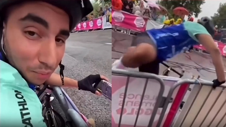 "Wallah, vou ganhar a corrida": um indivíduo interrompe o Tour de France (Atualização: Sofiane condenado a oito meses de prisão, com pena suspensa. Esta é a sua quarta condenação)