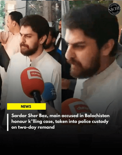 Paquistão: Jovem casal é brutalmente morto a tiros por se casar sem a aprovação da família. Sherbaz Satakzai, o chefe tribal que ordenou a execução, foi preso.