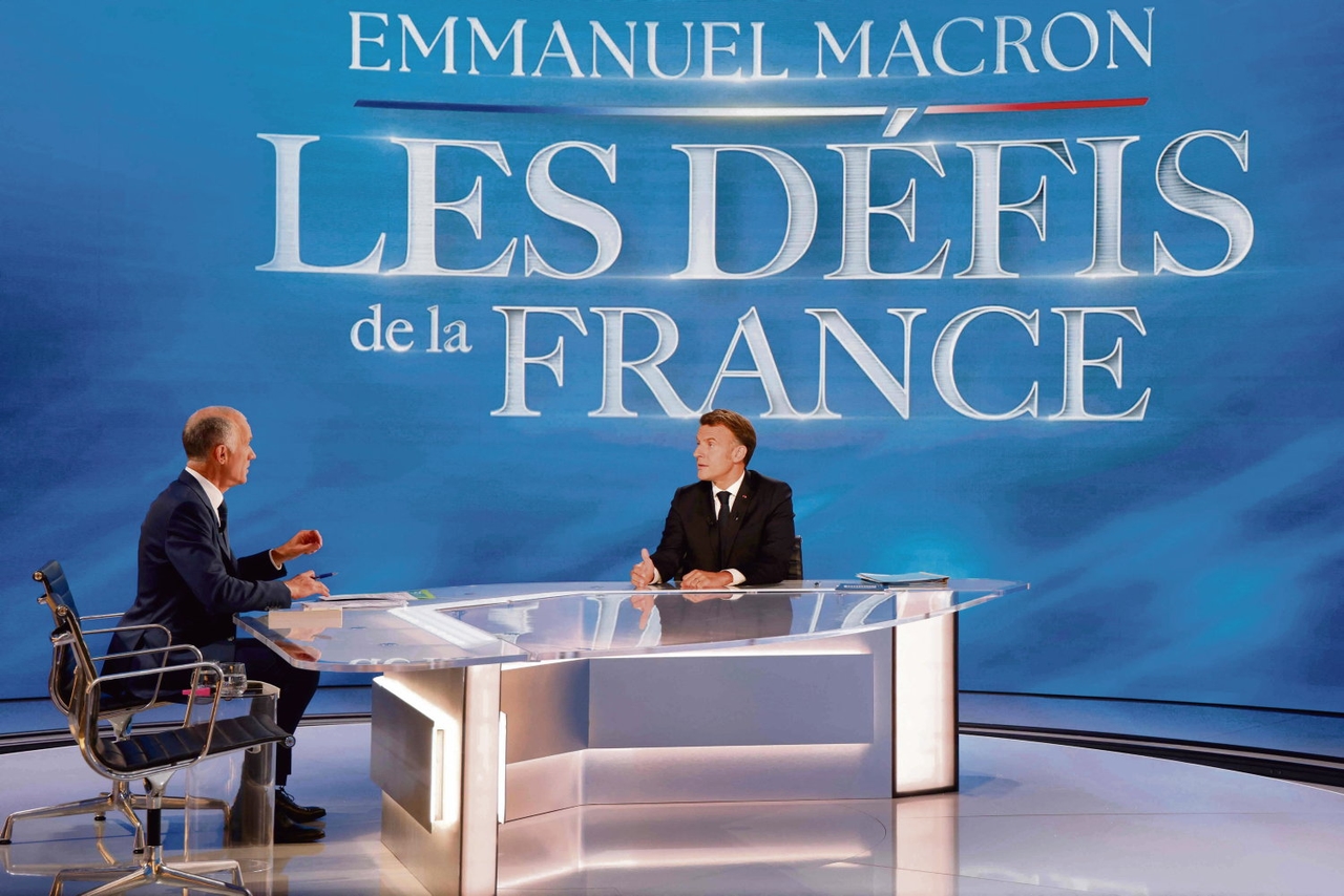 Pension reform, ArcelorMittal… On TF1, Emmanuel Macron takes to the airwaves to say no