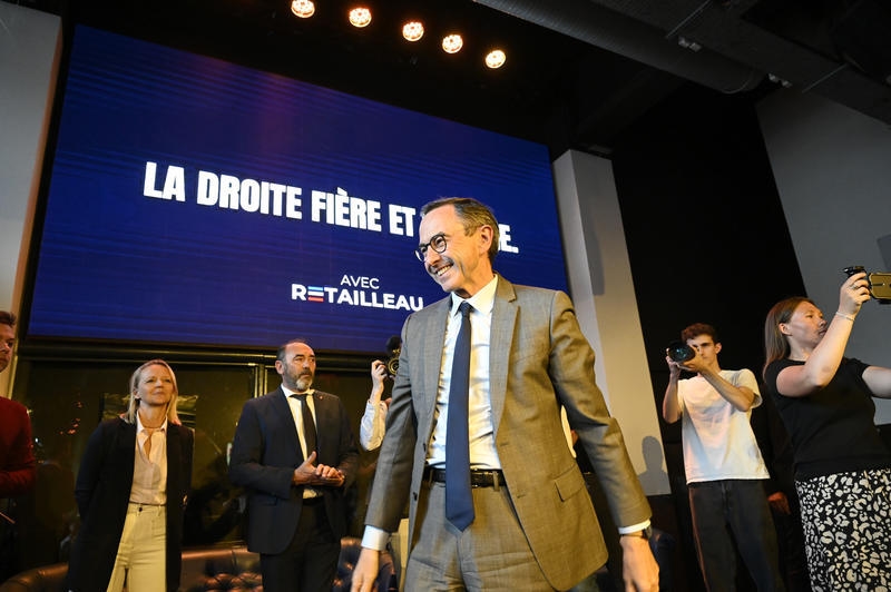 Bruno Retailleau widely elected president of LR, a right for Laurent Wauquiez