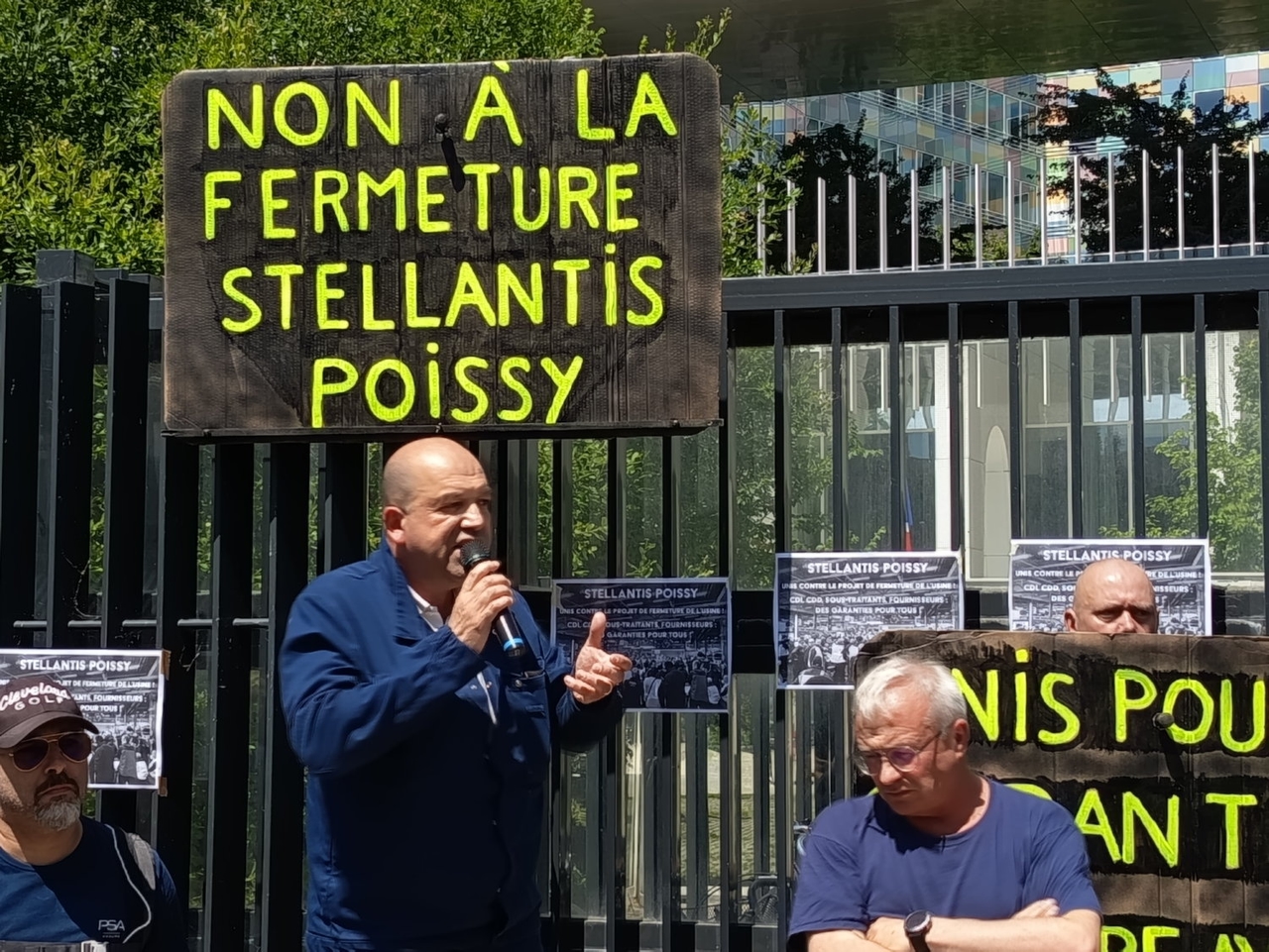 Angesichts des PSG-Stadionprojekts wollen die Arbeiter von Poissy „Stellantis‘ Albtraum sein“