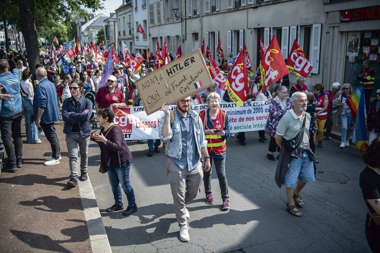 "No hay inevitabilidad": en Montargis, la izquierda se alza contra los fascistas europeos