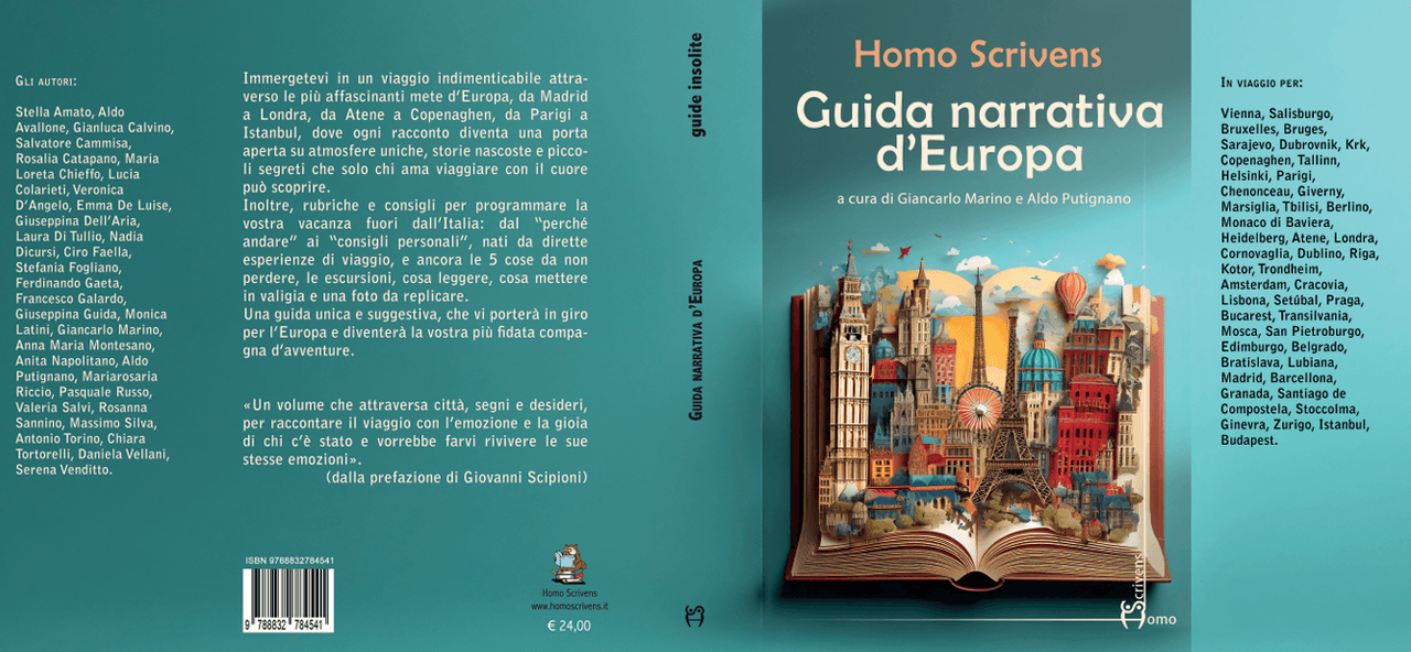 Guía narrativa de Europa: Homo Scrivens revoluciona el concepto de viaje con un libro que es una experiencia