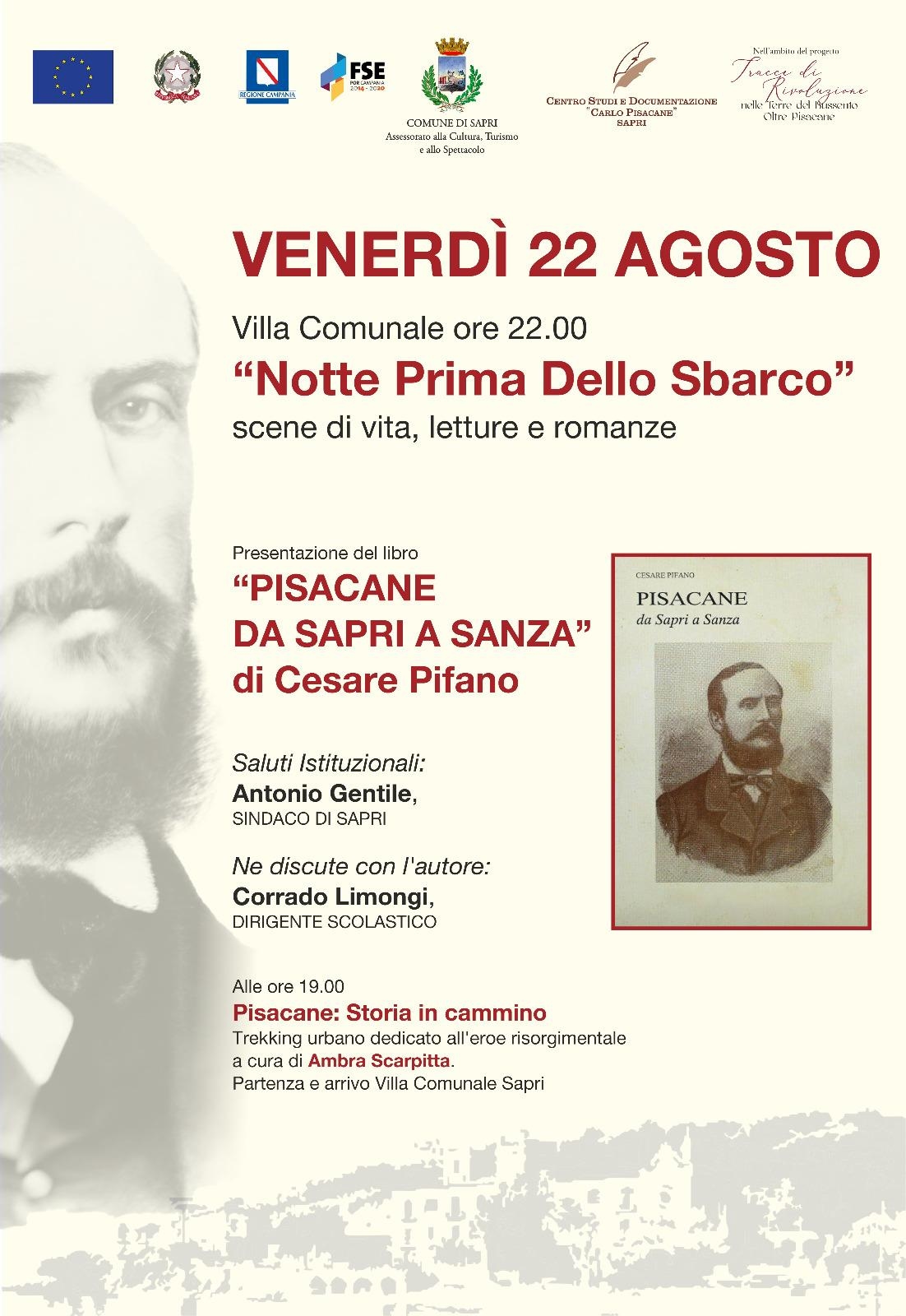 Sapri viert Carlo Pisacane: drie dagen vol geschiedenis, theater en herdenking in naam van het Risorgimento.