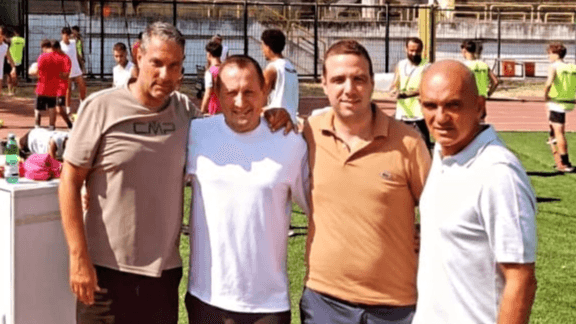 Ischia Calcio, Carlino visits the team
