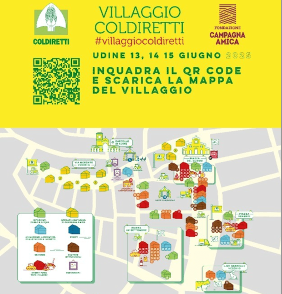Arriva a Udine il primo villaggio Coldiretti