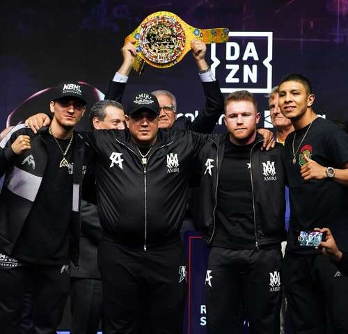 Canelo libra la romana y está listo para liderar cartelera de mexicanos en Riad