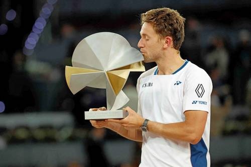 Madrid Açık'ın şampiyonu Norveçli Casper Ruud oldu.