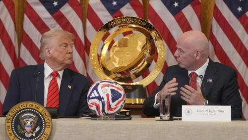 Trump, “ansioso” por recibir a millones de aficionados para la Copa de 2026