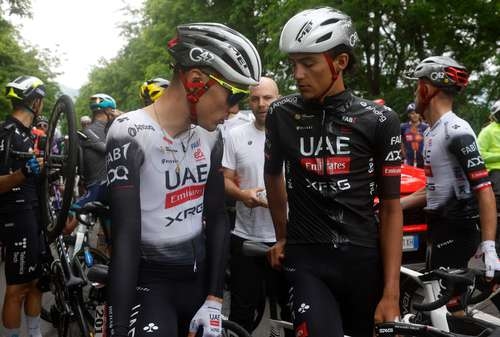 Mass crash at the Giro d'Italia