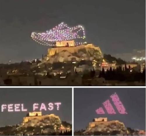 Grecia demanda a Adidas por anuncio que muestra un zapato pateando la Acrópolis