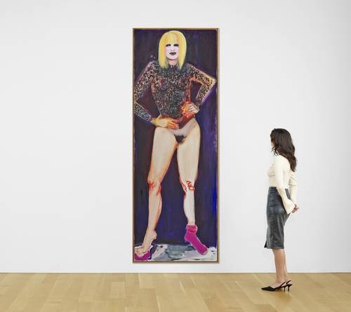 Miss January, a painting by Marlene Dumas, breaks price record