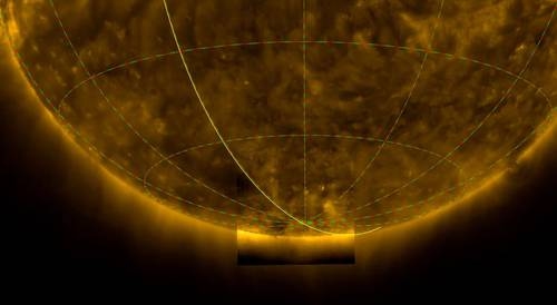 Les premières images du pôle sud du Soleil capturées