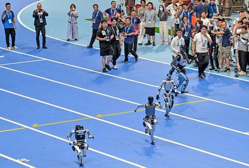 Arrancan Juegos Mundiales de Robots Humanoides