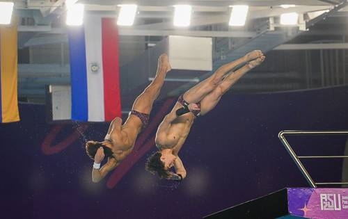 Os saltadores tricolores encerram seu desafio em Assunção com 12 medalhas.