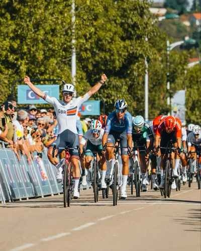 César Macías wurde Dritter bei der ersten Etappe der Tour de l'Avenir