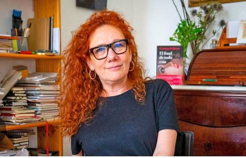 A jornalista Cristina Fallarás relata ameaças e perseguições do partido de extrema direita Vox.
