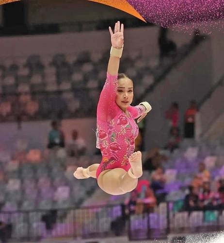 Escalera, la migliore latina nella ginnastica