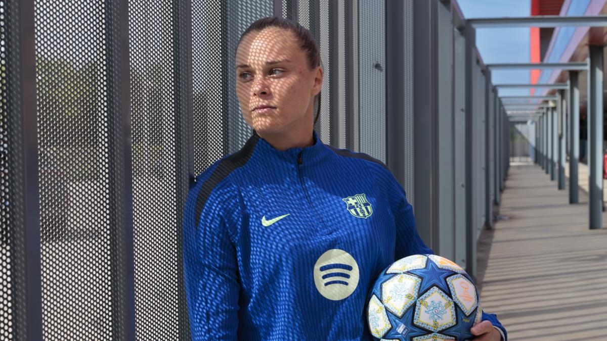 Ewa Pajor: “No Barça você aprende todos os dias.”