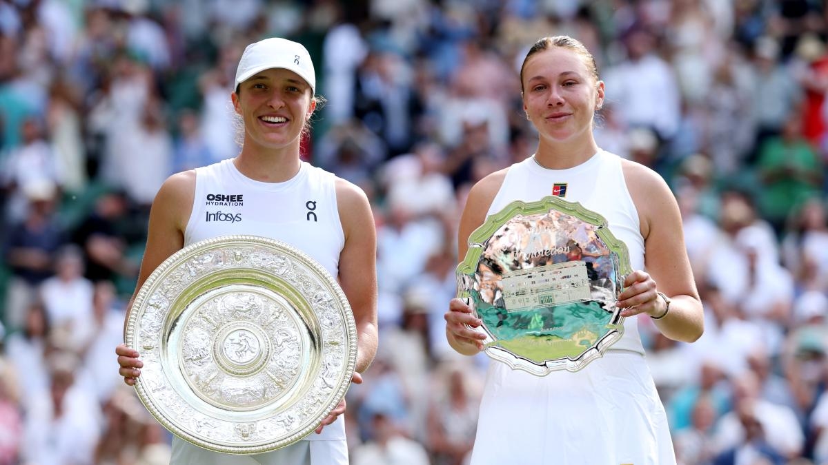 Zyklon verfolgt Tennisspielerin im Wiederaufbau: Swiatek, Wimbledon-Siegerin