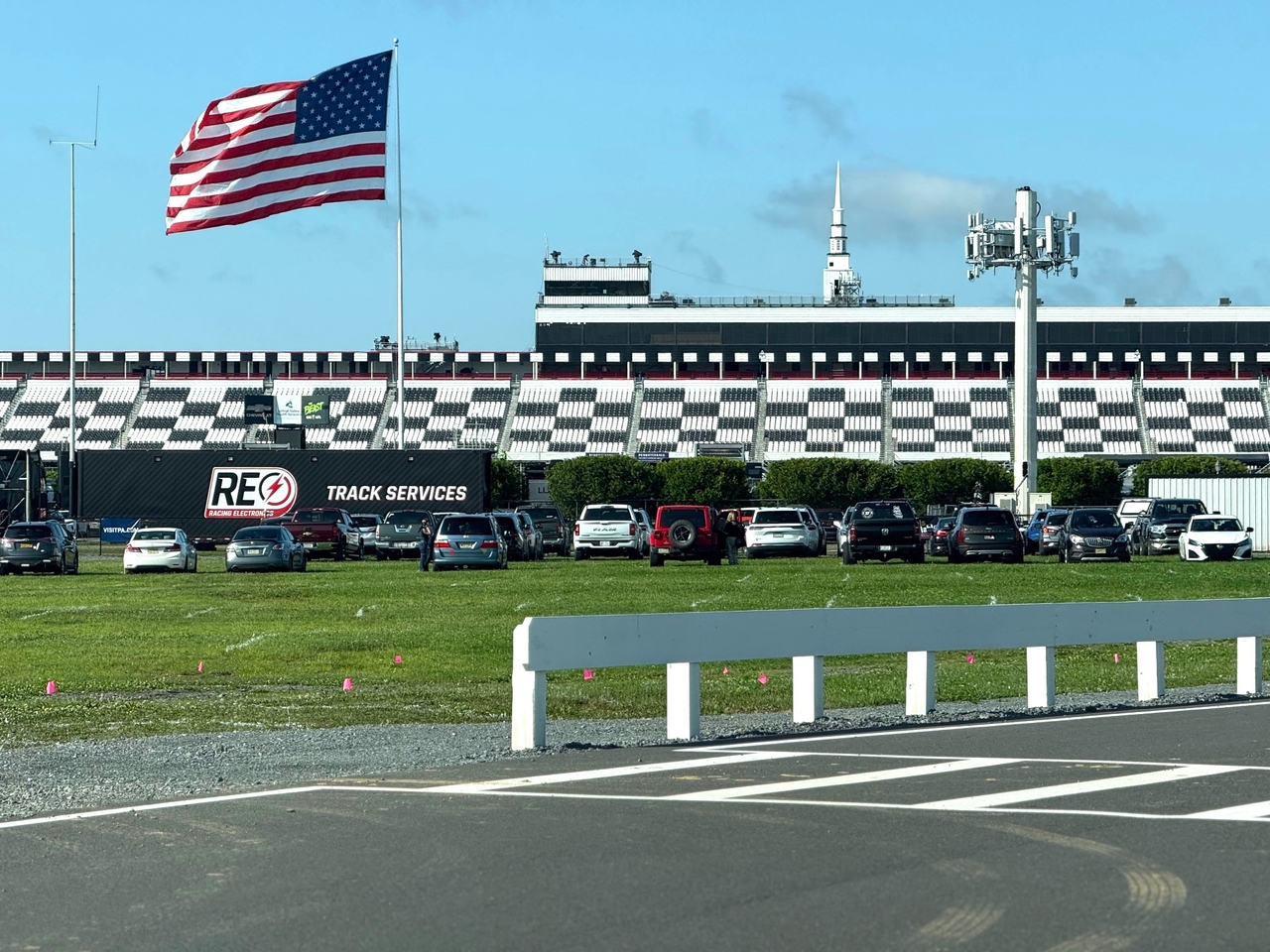 MOTORSPORT AMERICA EXCLUSE PHOTOS FROM THE NASCAR GARAGE AT POCONO RACEWAY!