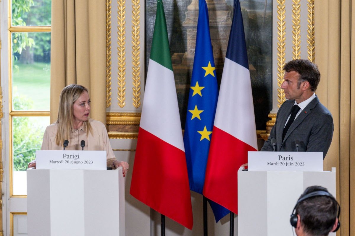 Meloni-Macron, reunião de três horas no Palazzo Chigi: o que foi decidido