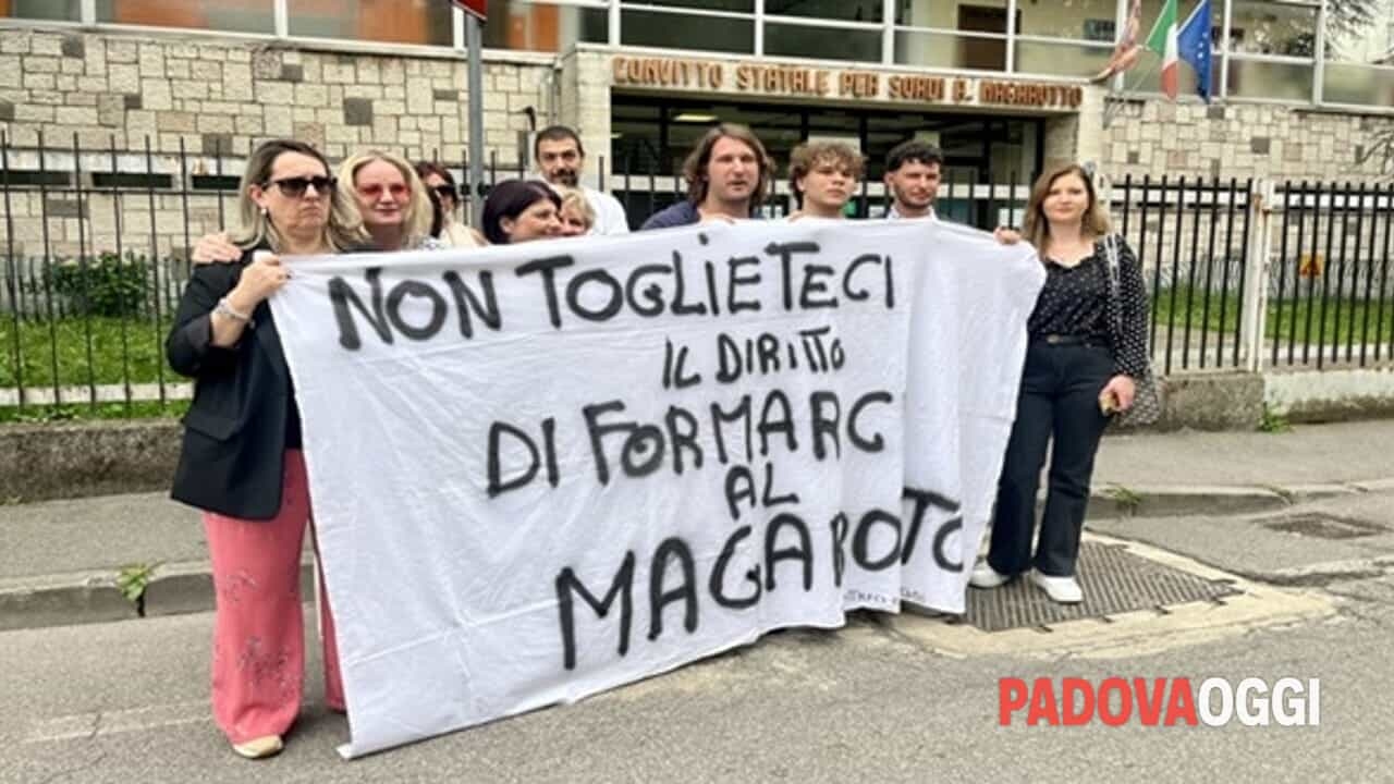 “Não ao fechamento do internato Magarotto”: o protesto de estudantes e trabalhadores