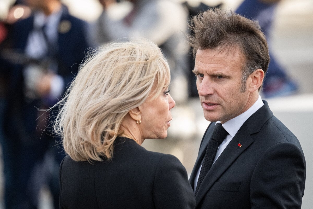 Tensiones en la pareja Macron: Brigitte ya le había dado una "bofetada" a su marido en 2018
